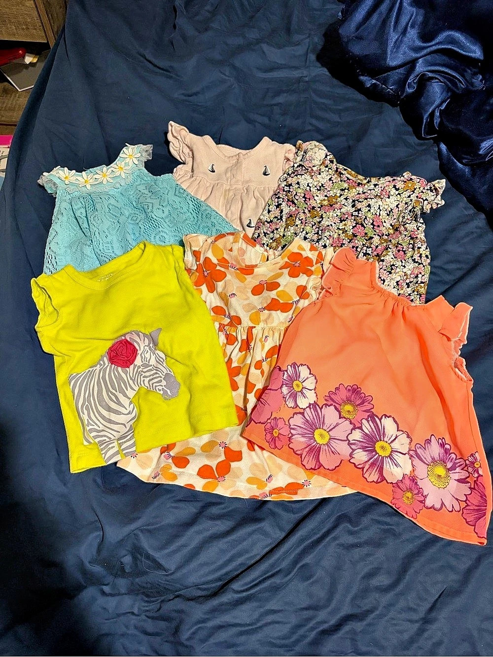 Little Me Girls 9M Floral Dress Bundle